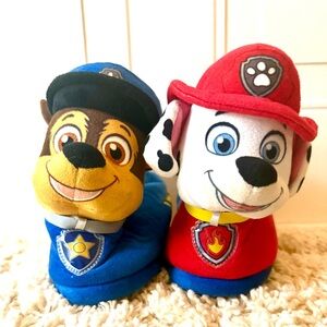Paw Patrol Character Slippers Size 9-10 Toddler